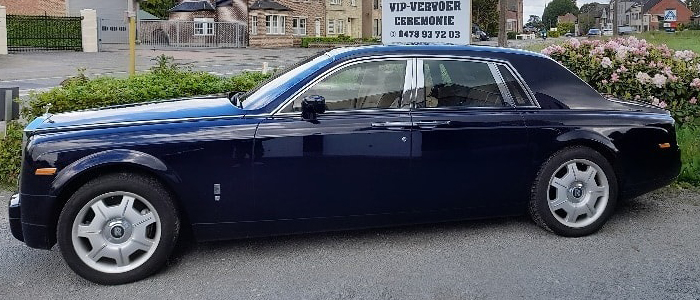 wagenpark zwarte Rolls-Royce